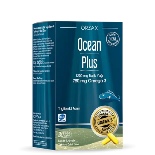 Ocean Plus 1200mg Balık Yağı