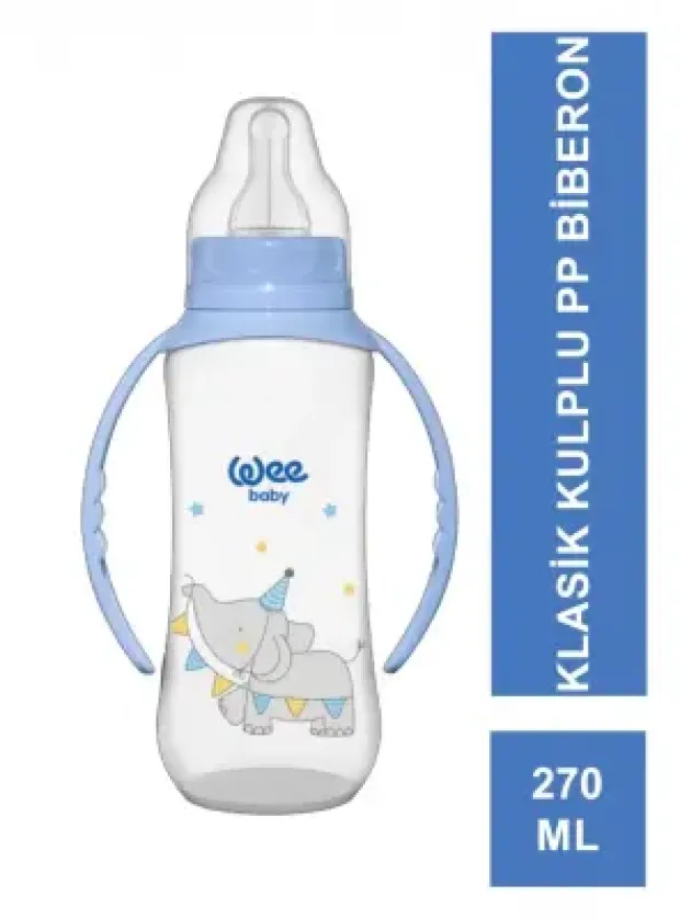 Wee Baby Klasik Kulplu PP Biberon 270 ml - 745