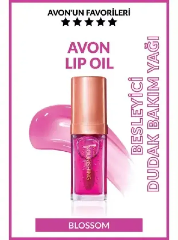 Avon True Nourishing Lip Oil Dudak Bakım Yağı - Blossom -