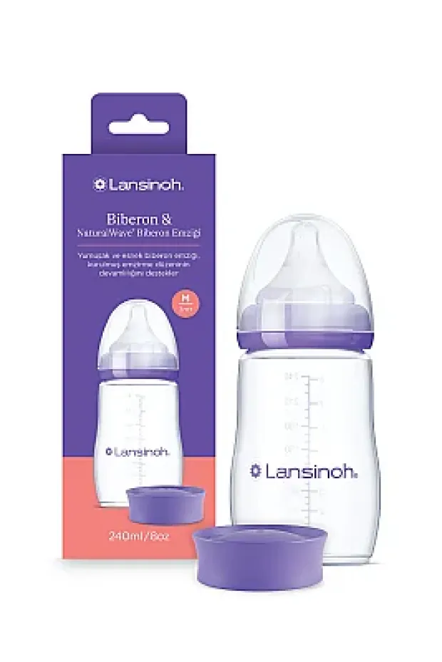 Lansinoh NaturalWave Biberon 240ml