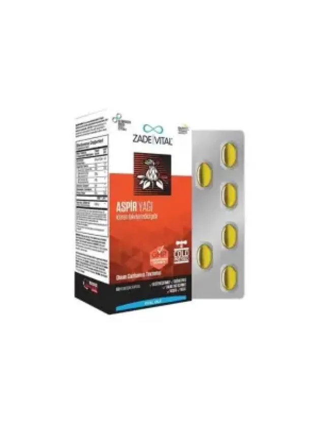 Zade Vital Aspir Yağı 60 Kapsül