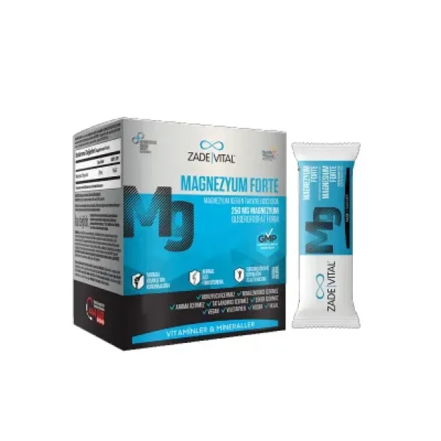 Zade Vital Magnezyum Forte 30 Saşe