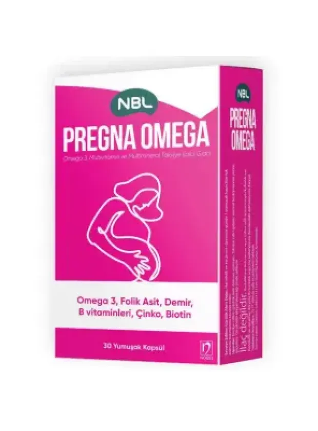 OUTLET - NBL Pregna Omega 30 Kapsül