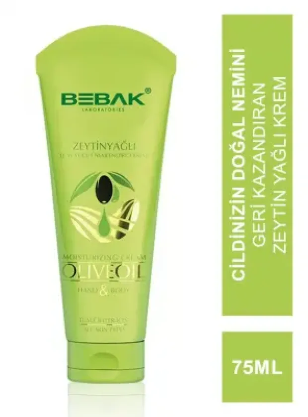 Bebak Zeytinyağlı El ve Vücut Kremi 75 ml