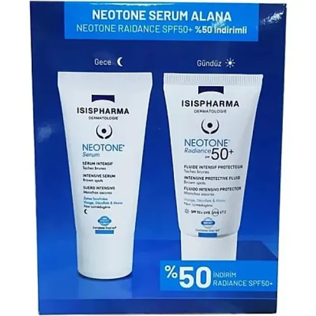 Isis Pharma Neotone Serum 30ml & Neotone Radiance SPF 50+ 30ml