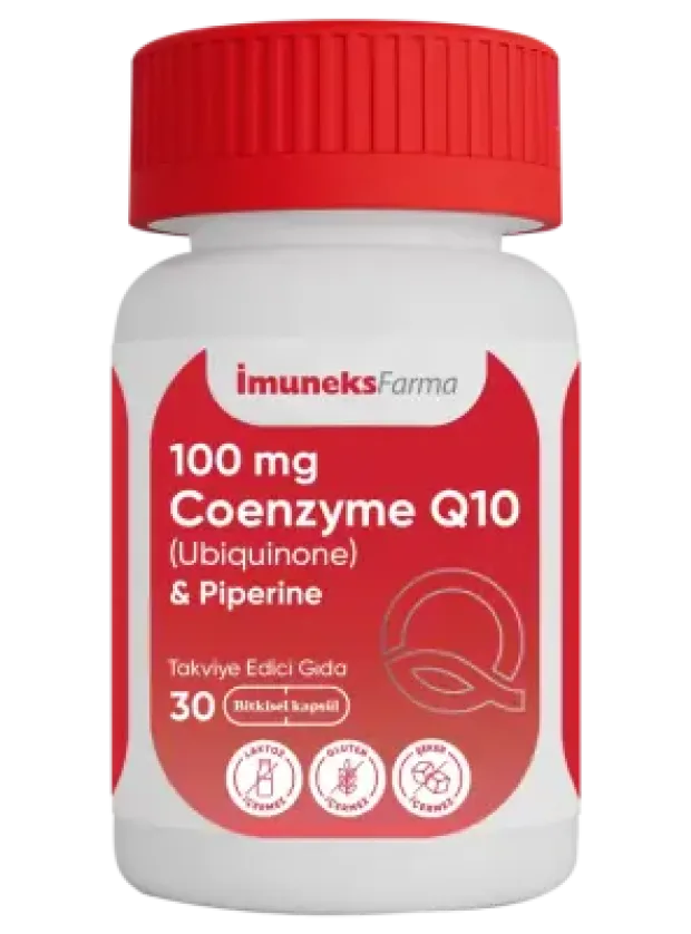 İmuneks Koenzim Q10 100mg 30 Kapsül