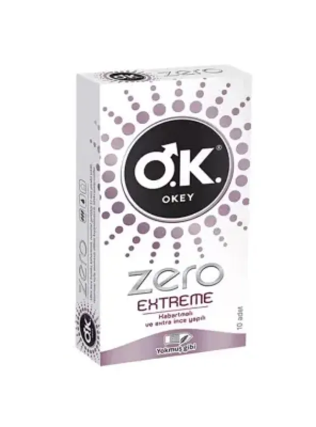 Okey Zero Extreme Prezervatif 10 Adet