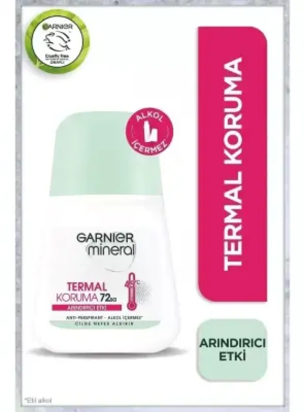 Garnier Mineral Termal Koruma Roll-On Deodorant 50 ml