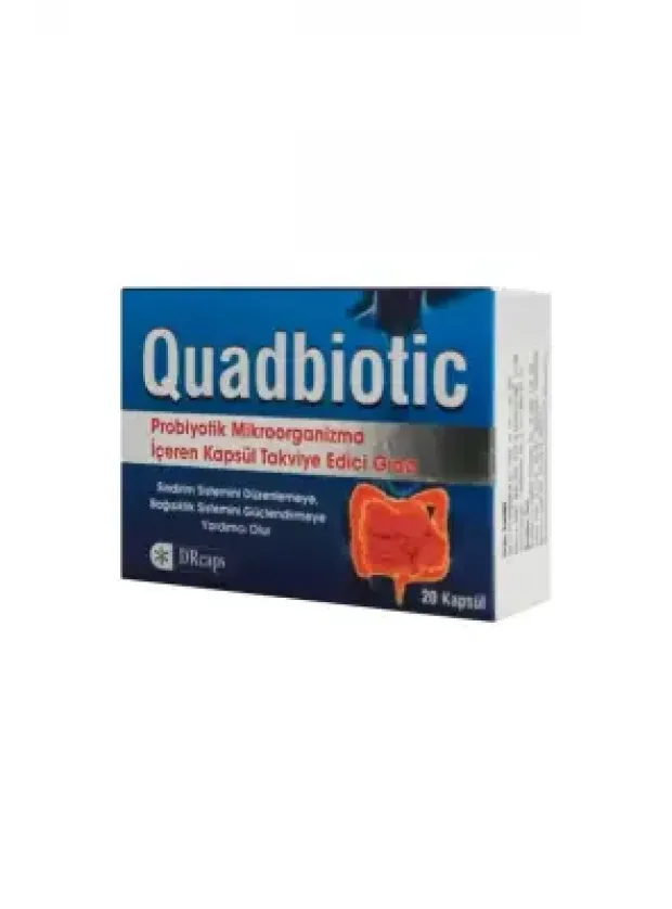 Quadbiotic Probiyotik 20 Kapsül