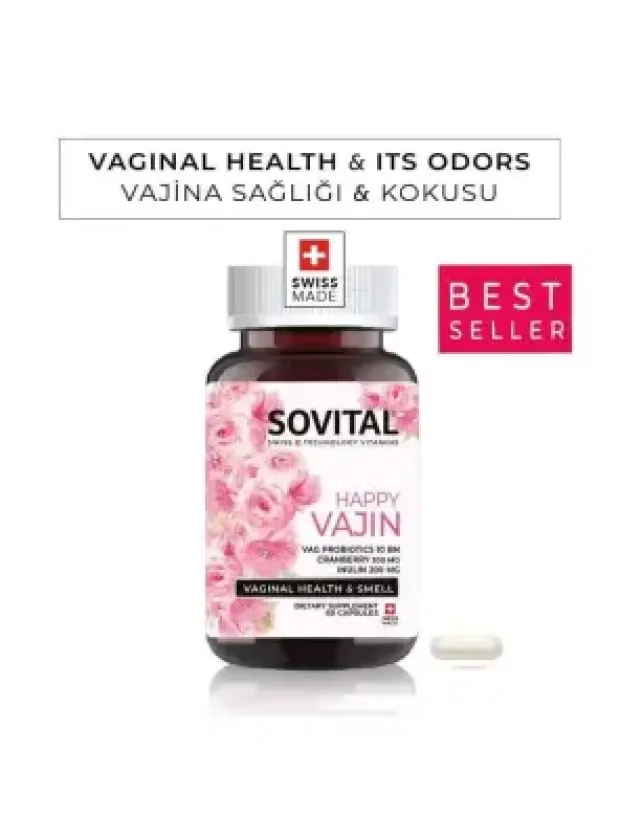 Sovital Happy Vajin 60 Kapsül