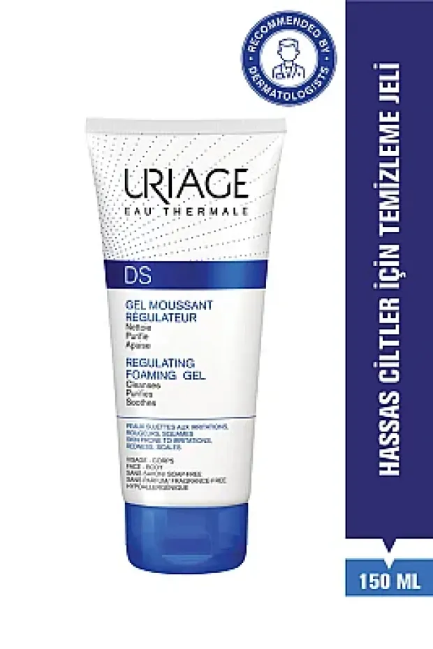 Uriage D.S. Regulating Foaming Gel 150ml - Köpük Jel