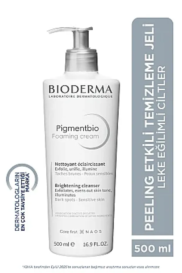 Bioderma Pigmentbio Foaming Cream Cleanser Temizleme Jeli 500 ml