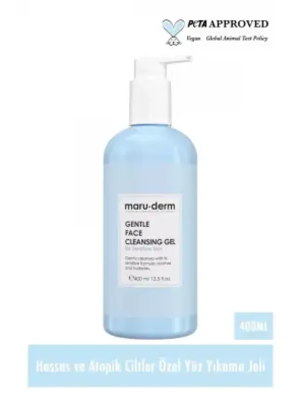 Maruderm Hassas Ve Atopik Ciltler Için Yüz Temizleme Jeli 400 ml
