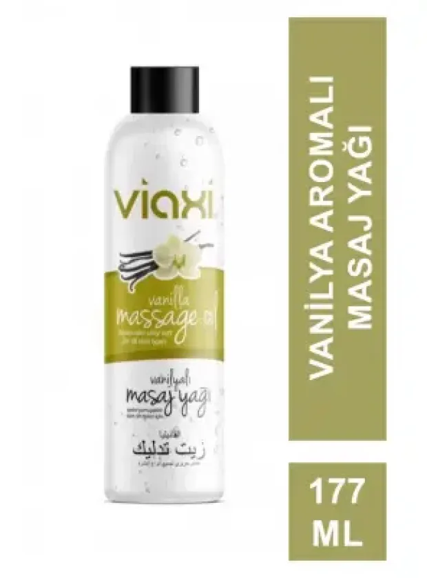 Viaxi Masaj Yağı Vanilya Aromalı 177 ml.