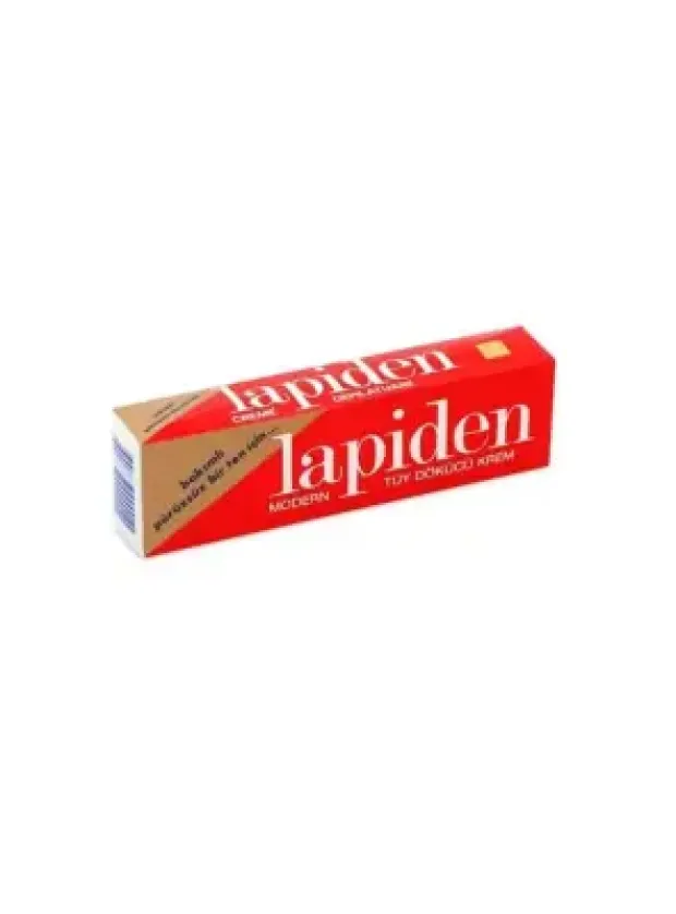 Lapiden Modern Tüy Dökücü Krem / Klasik Kırmızı