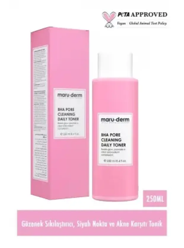 Maruderm Bha Tonik Gözenek Sıkılaştırıcı, Siyah Nokta Karşıtı 250 ml