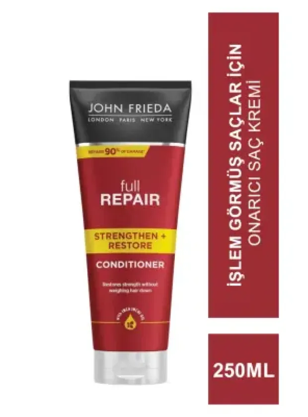 John Frieda Full Repair Conditioner 250 ml İşlem Görmüş Saçlar İçin Onarıcı Saç Kremi