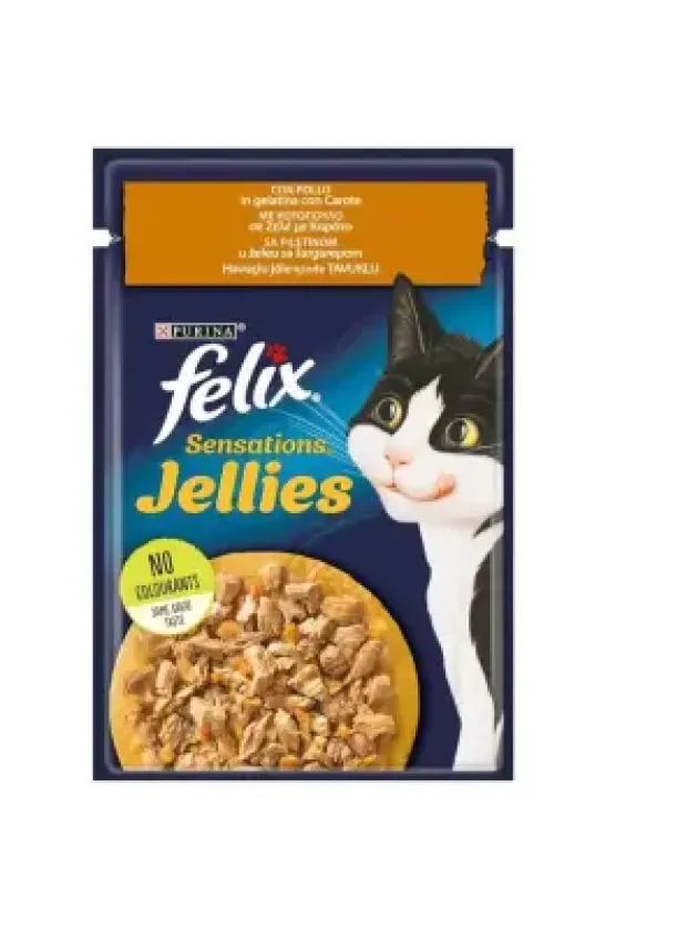 Felix Sensatıons Tavuklu ve Havuçlu 85 gr