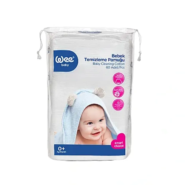 Wee baby Bebek Temizleme Pamuğu 60’lı