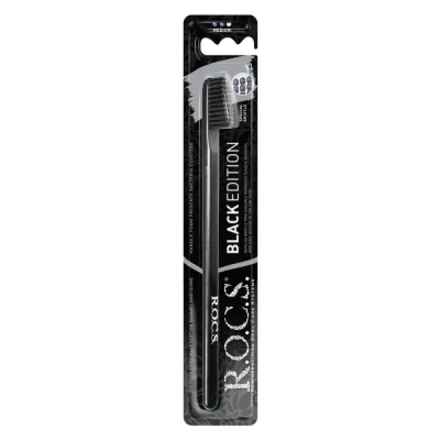 ROCS Black Edition Diş Fırçası Medium