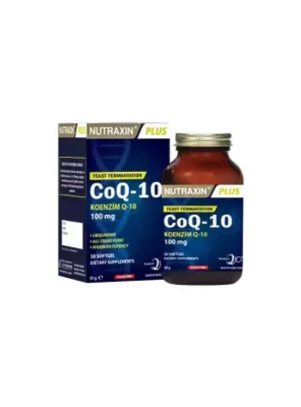 Nutraxin Coq-10  Koenzim Q-10 30 Softgel Kapsül
