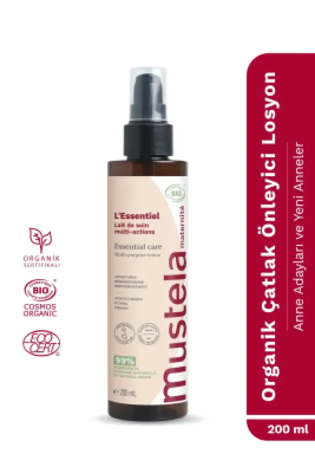 OUTLET - Mustela Maternite Essential Care Multi-Purpose Losyon - Çok Amaçlı Temel Bakım Losyonu - 200 ml
