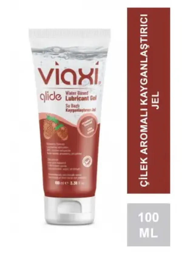 OUTLET - Viaxi Glide  Jel Çilek Aromalı 100 ml