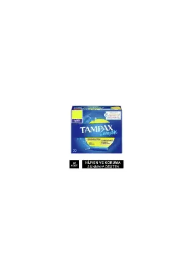 Tampax Compak Normal Tampon 22 Adet