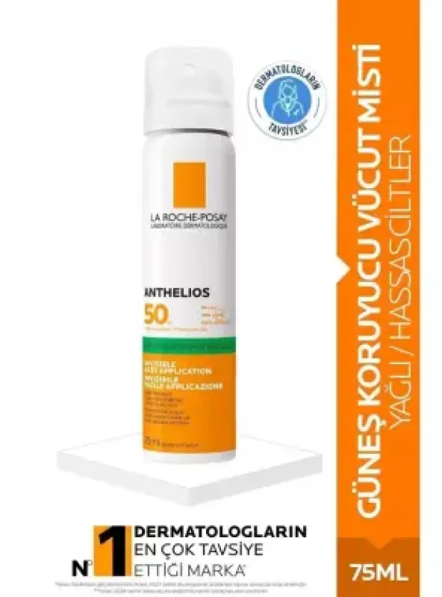 OUTLET - La Roche Posay Anthelios SPF 50+ Anti Shine Spray Güneş Kremi 75 ml