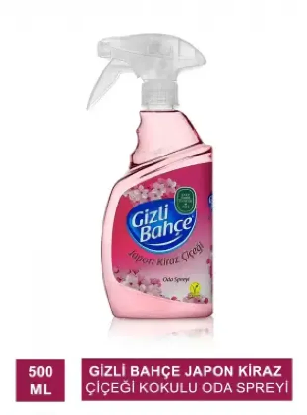 Eyüp Sabri Tuncer Gizli Bahçe Japon Kiraz Çiçeği Kokulu Oda Spreyi 500 ml