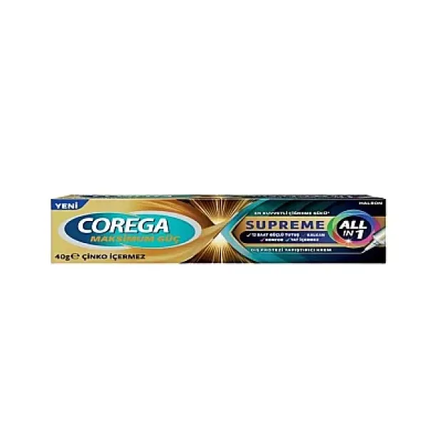 Corega Supreme Yapıştırıcı Krem 40 gr