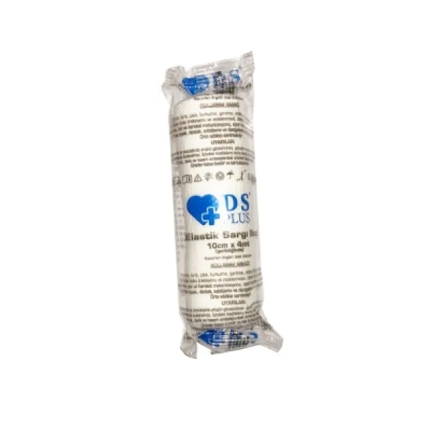 DS Plus Elastik Sargı Bezi 10 cm x 4 m