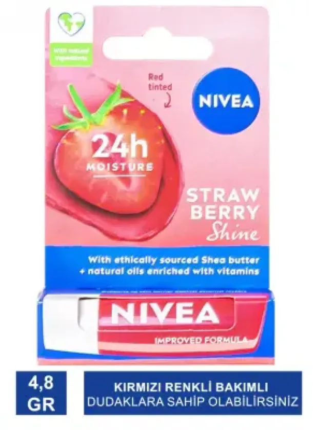 Nivea Strawberry Çilek Lip Stick 4,8gr