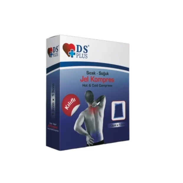 DS Plus Sıcak Soğuk Kompres Kılıflı 13x13 cm