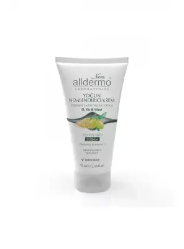 Alldermo Nemlendirici Krem Zeytin Yağı Susam 75ml