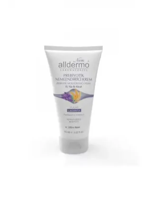 Alldermo Probiyotik Nemlendirici Krem Yulaf Lavanta 75ml