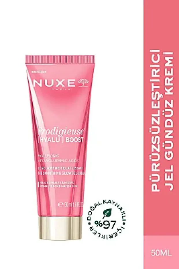 Nuxe Prodigieuse Hyalu Boost Pürüzsüzleştirici ve Aydınlatıcı Jel Krem 50ml