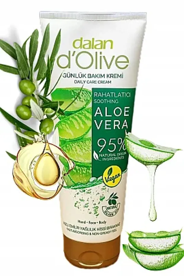 Dalan D'olive Besleyici Krem Tüp Aloe Vera 250 ml