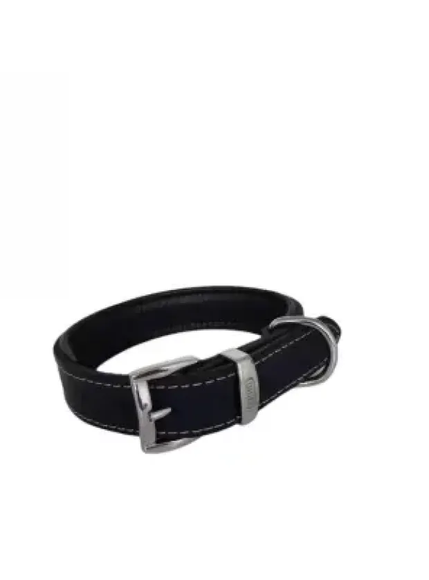 Daisy Yağlı Deri Köpek Tasması XXS-2cm Lacivert