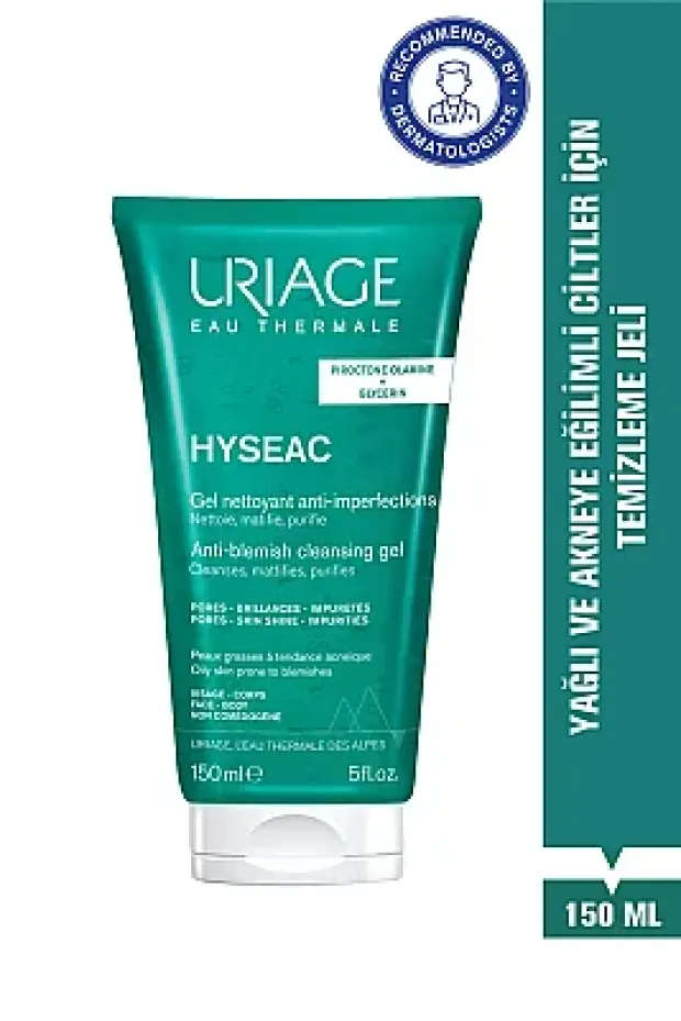 Uriage Hyseac Karma ve Yağlı Ciltler için Temizleyici Krem 150 ml