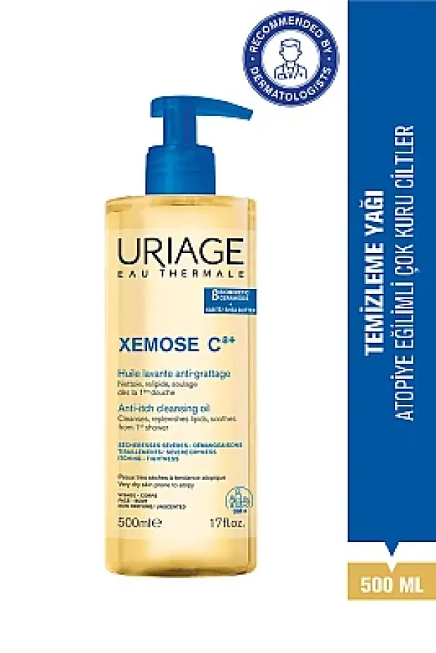 Uriage Xemose Çok Kuru Ciltler İçin Temizleme Yağı 500 ml
