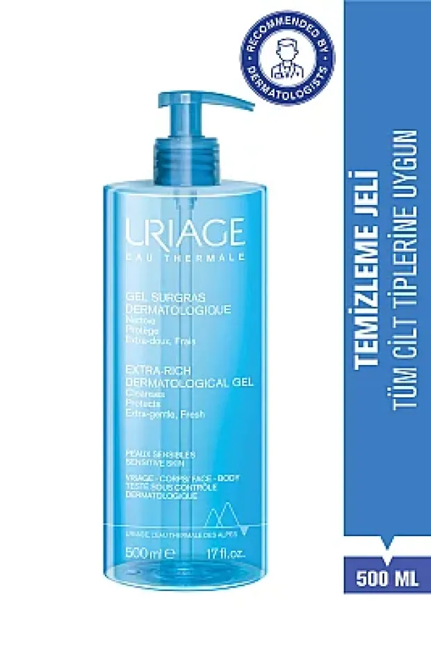 Uriage Hassas Ciltlere Özel Yüz ve Vücut Jeli 500 ml