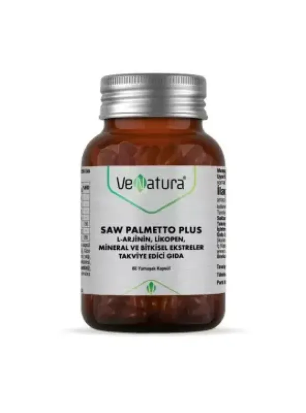 Venatura Saw Palmetto Plus 60 Kapsül
