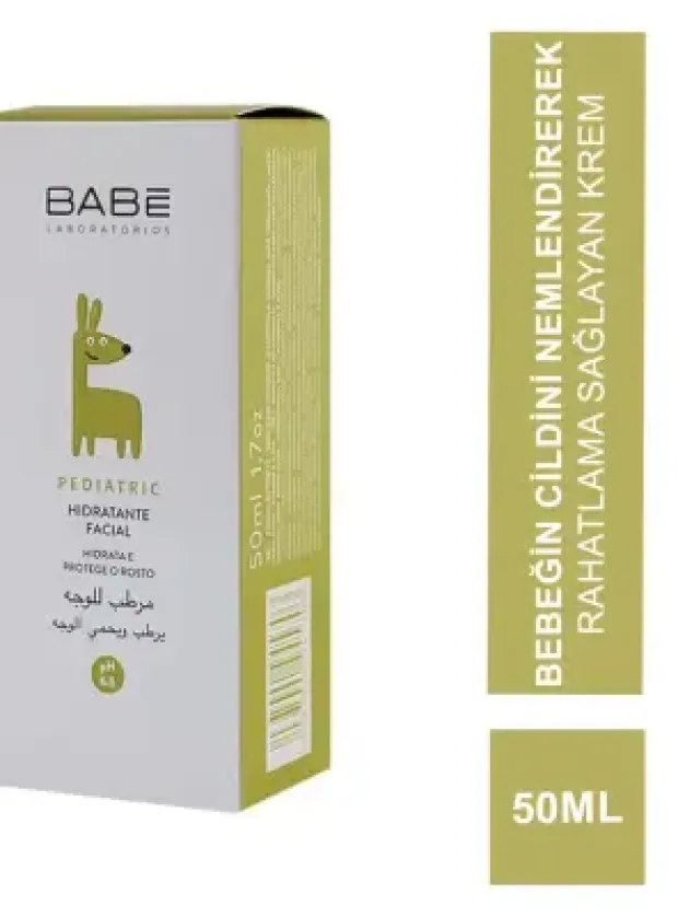 Babe Pediatric Facial Moisturiser 50 ml Yüz Kremi