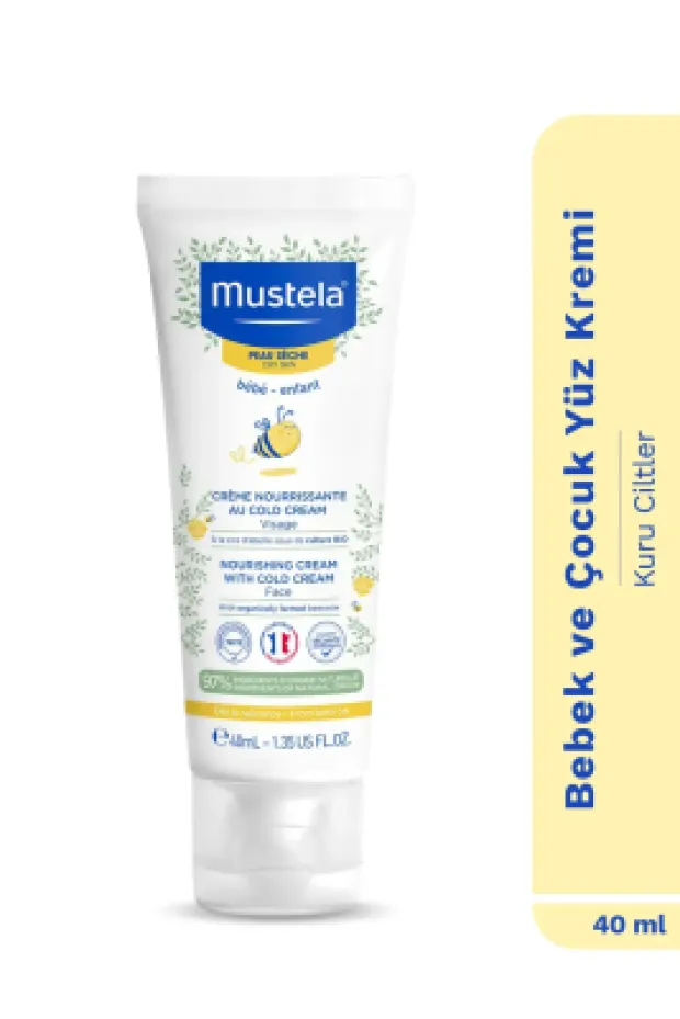 Mustela Nourishing Cream With Cold Cream Face 40 ml Yüz Kremi