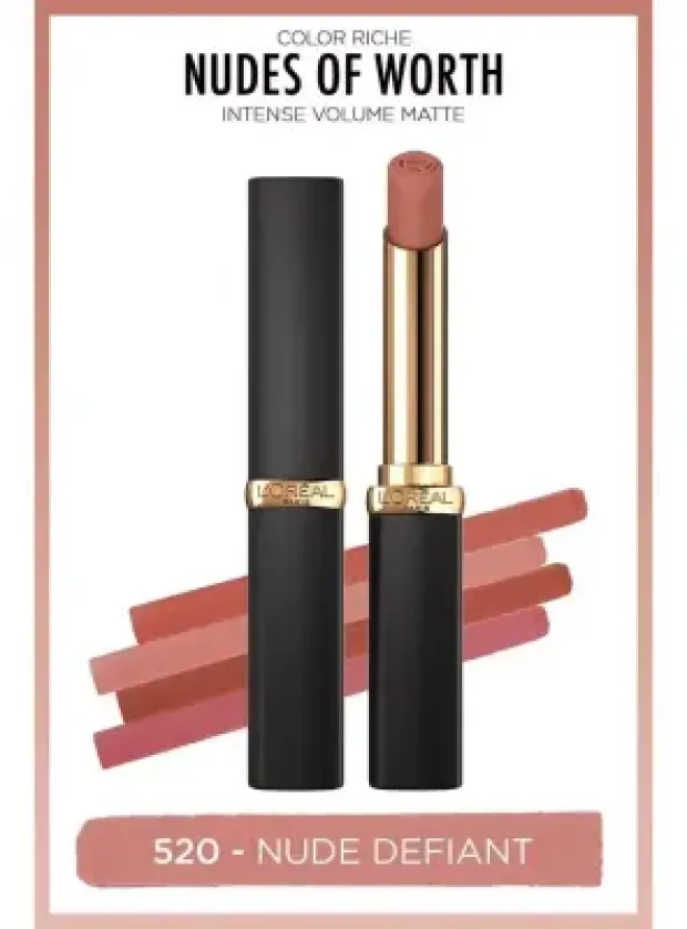 Loreal Paris Color Riche Intense Volume Matte Ruj - 520 Nude Defiant