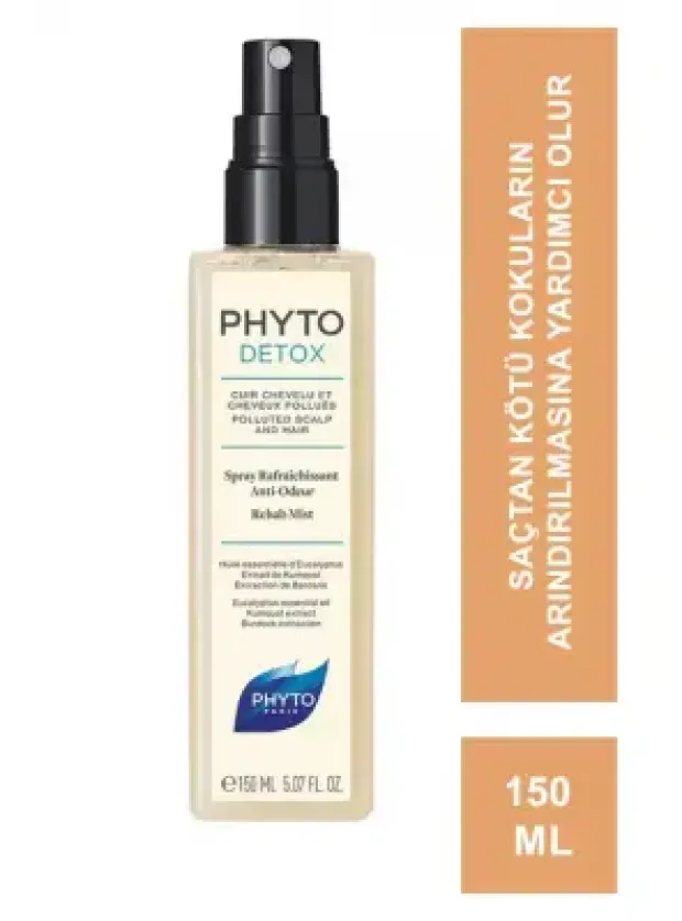Phyto Phytodetox Cansız ve Mat Saçlar İçin Koku Giderici Sprey 150 ml