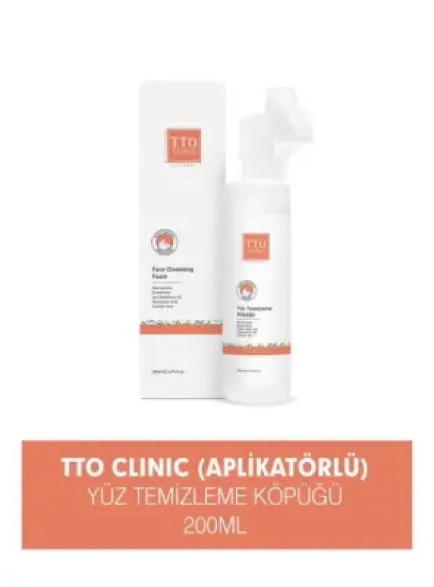 TTO Yüz Temizleme Köpüğü ( Aplikatörlü )  200 ml