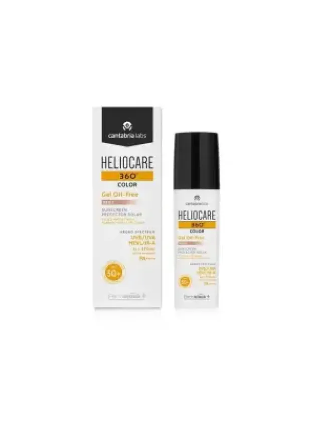 Heliocare 360 Color Gel Oil-Free Beige Spf50+ Renkli Güneş Kremi 50 ml