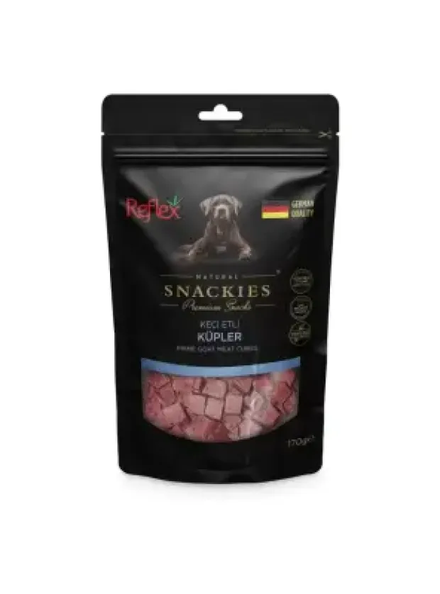 Reflex Snackıes Keçi Etli Küpler 170 G